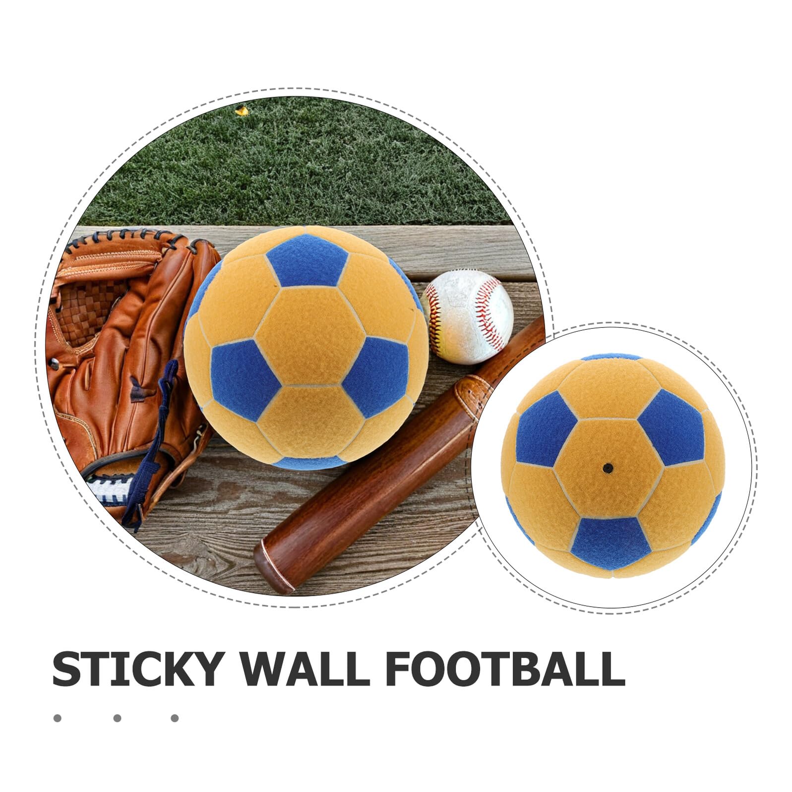 Fußball Dartspiel Klebrige Filzzielscheibe Größe Soft Fußball Trainingsspielzeug für Kinder und Erwachsene Indoor Outdoor Fußballtraining Familienspiele