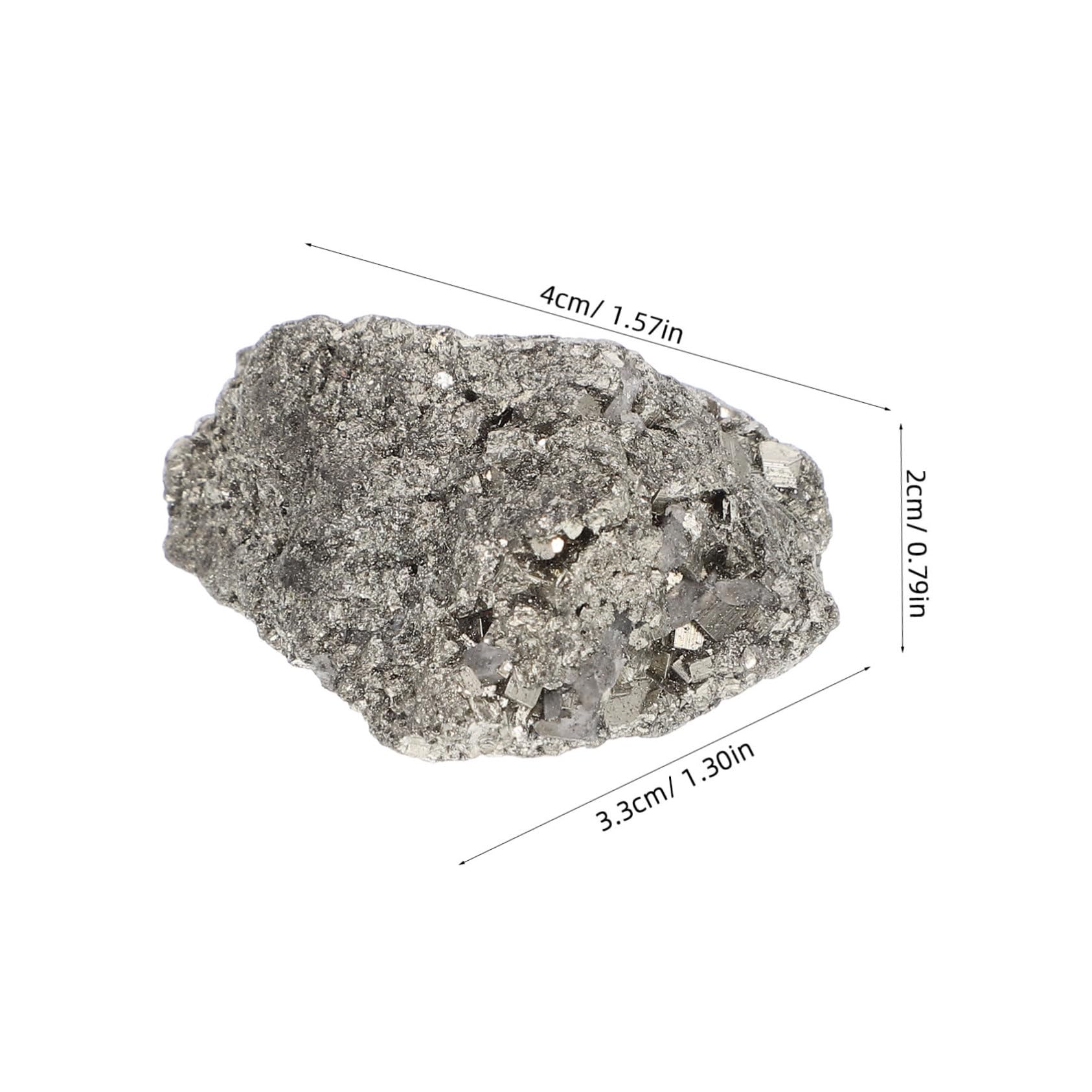 ULTECHNOVO Brass Ore Meteorite Specimen Stone Specimen Collection Experience The Worry Beauty of Interstellar