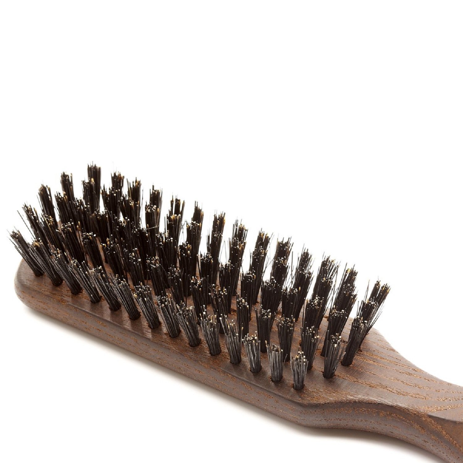 Fendrihan Cepillo de pelo Thermowood de 5 filas con cerdas de jabalí, fabricado en Alemania