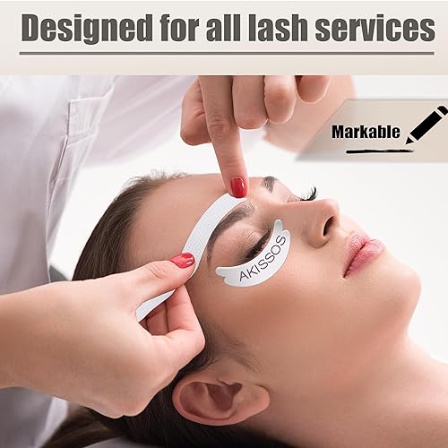 Miniatura 6 de Akissos - 625 unidades de cinta de espuma para extensiones de pestañas, súper suave, antideslizante, sin pelusas, almohadillas de espuma para