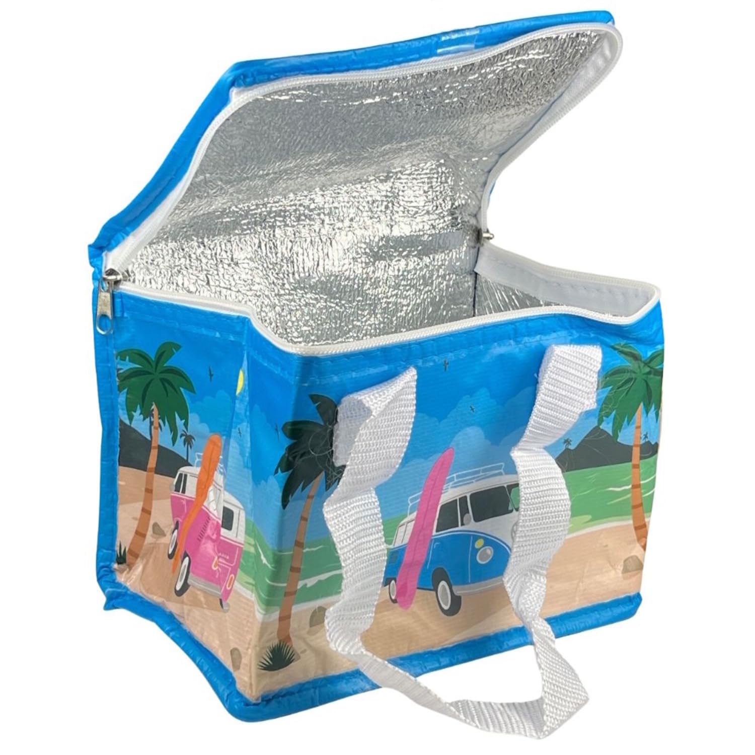 Puckator Cool Lunch Bag VW Volkswagen T1 Waves Are Calling Design Ade Fro Rec' Plastic Bottles - View #6