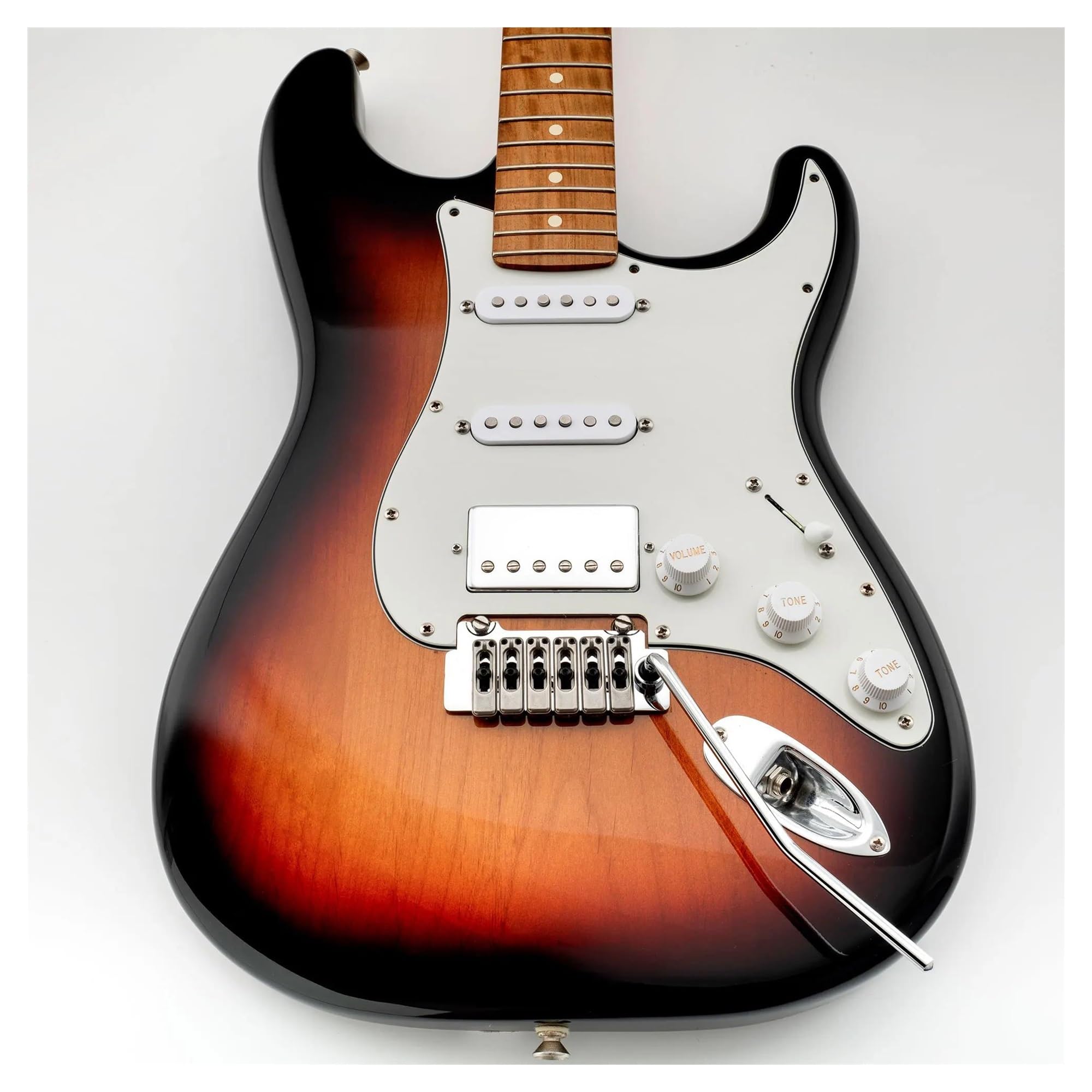 Puente Trémolo De Doble Grifo De 52.5 Mm Con Montura De Acero Inoxidable Para Guitarras Eléctricas | Puente de guitarra(Bk)