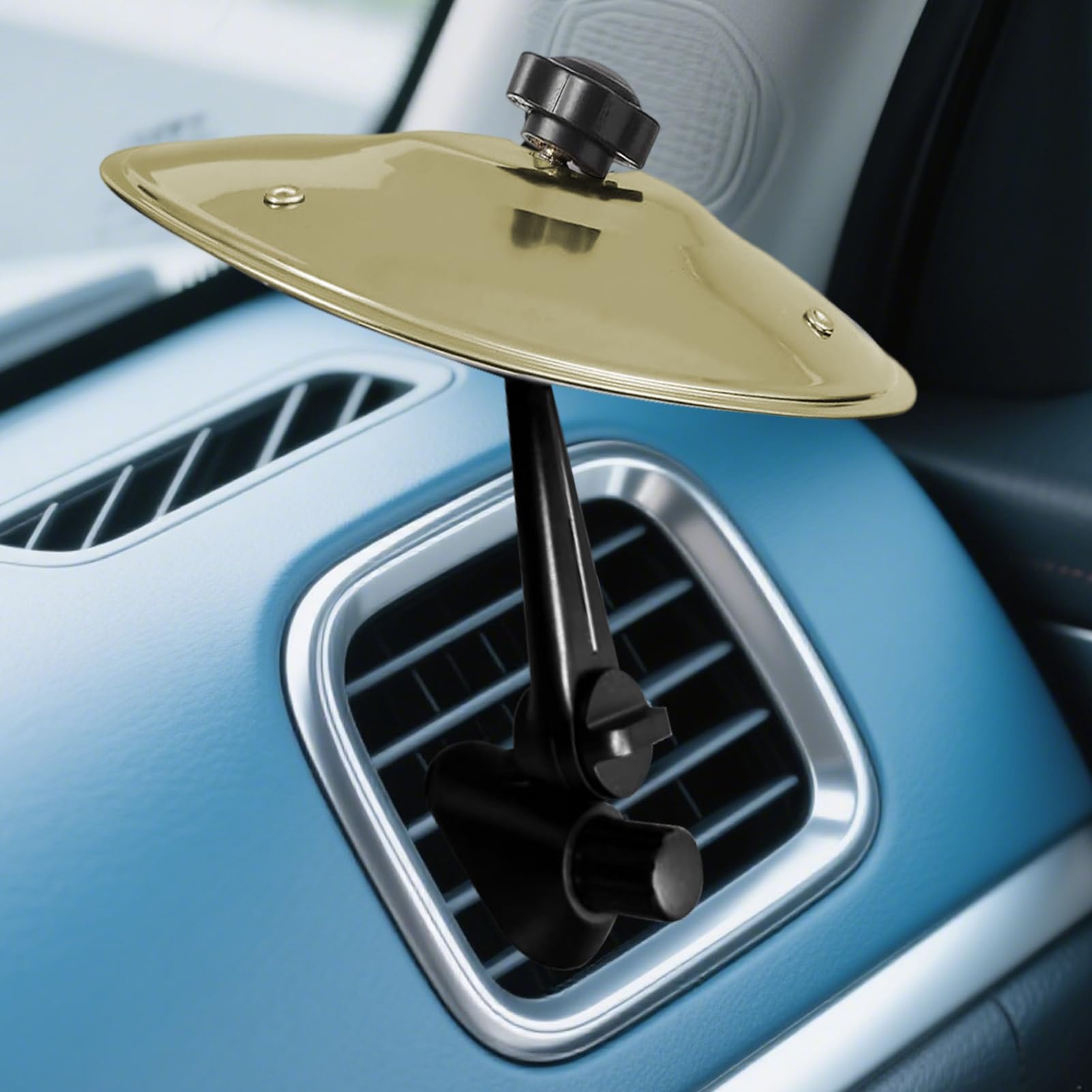 Auto-Trommel – lustiges Auto-Entlüftungs-Trommel-Percussion-Instrument, dekoratives Auto-Innenzubehör für Musik-Fan, Schlagzeuger, Männer, Unterhaltung, Entspannung, Stau, Reisen