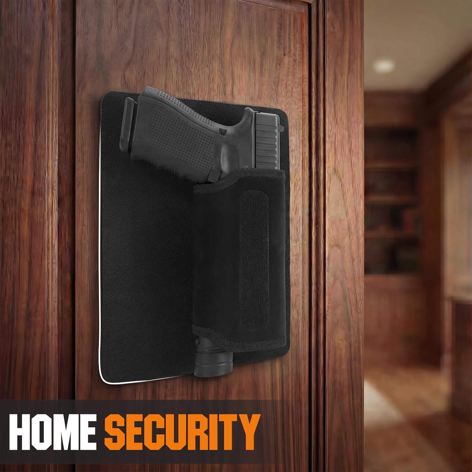 Hook and Loop Holster for Fanny Pack/Vest/Safe Door or Car-CCW Holster with Trigger Protection-Include Loop Panel