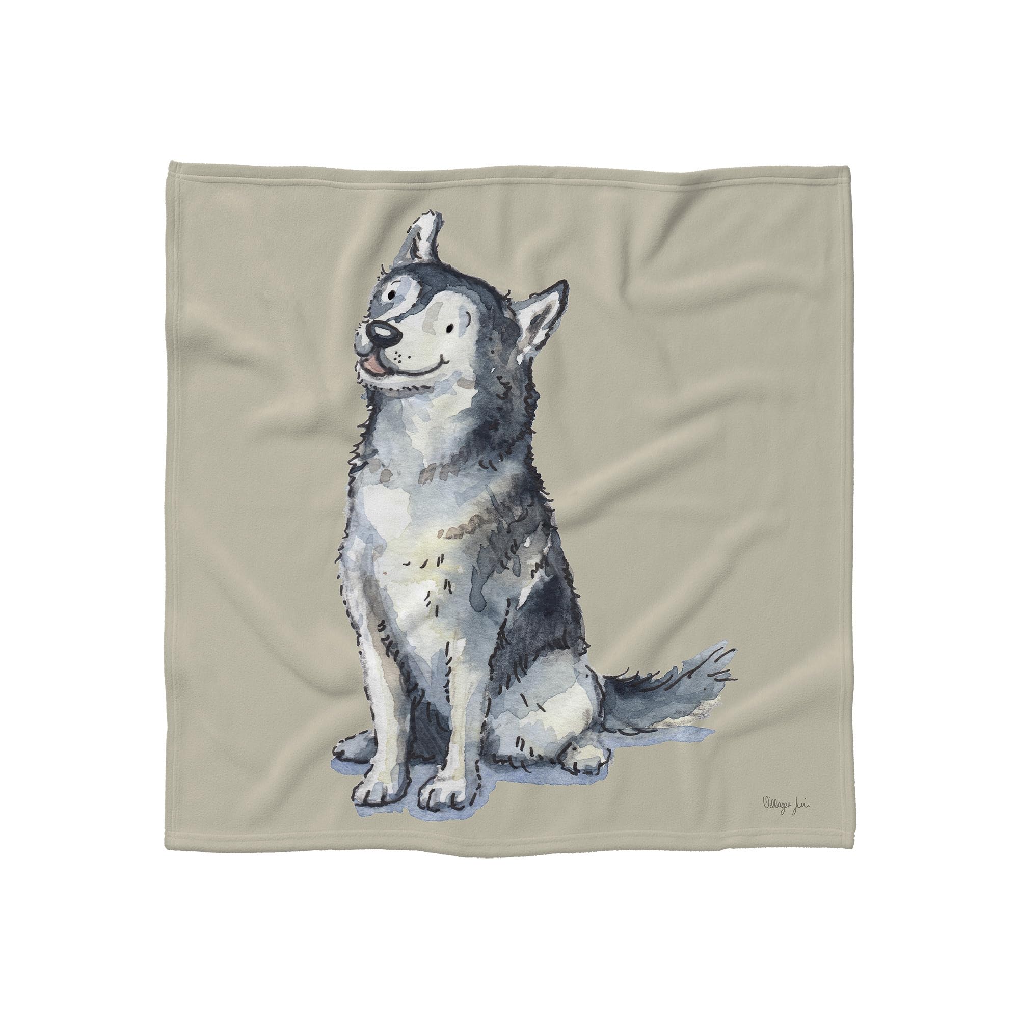 Manta Husky - Regalo para perros - Amantes de los perros - Manta - Regalo para amigo - Regalo para el hogar - Manta