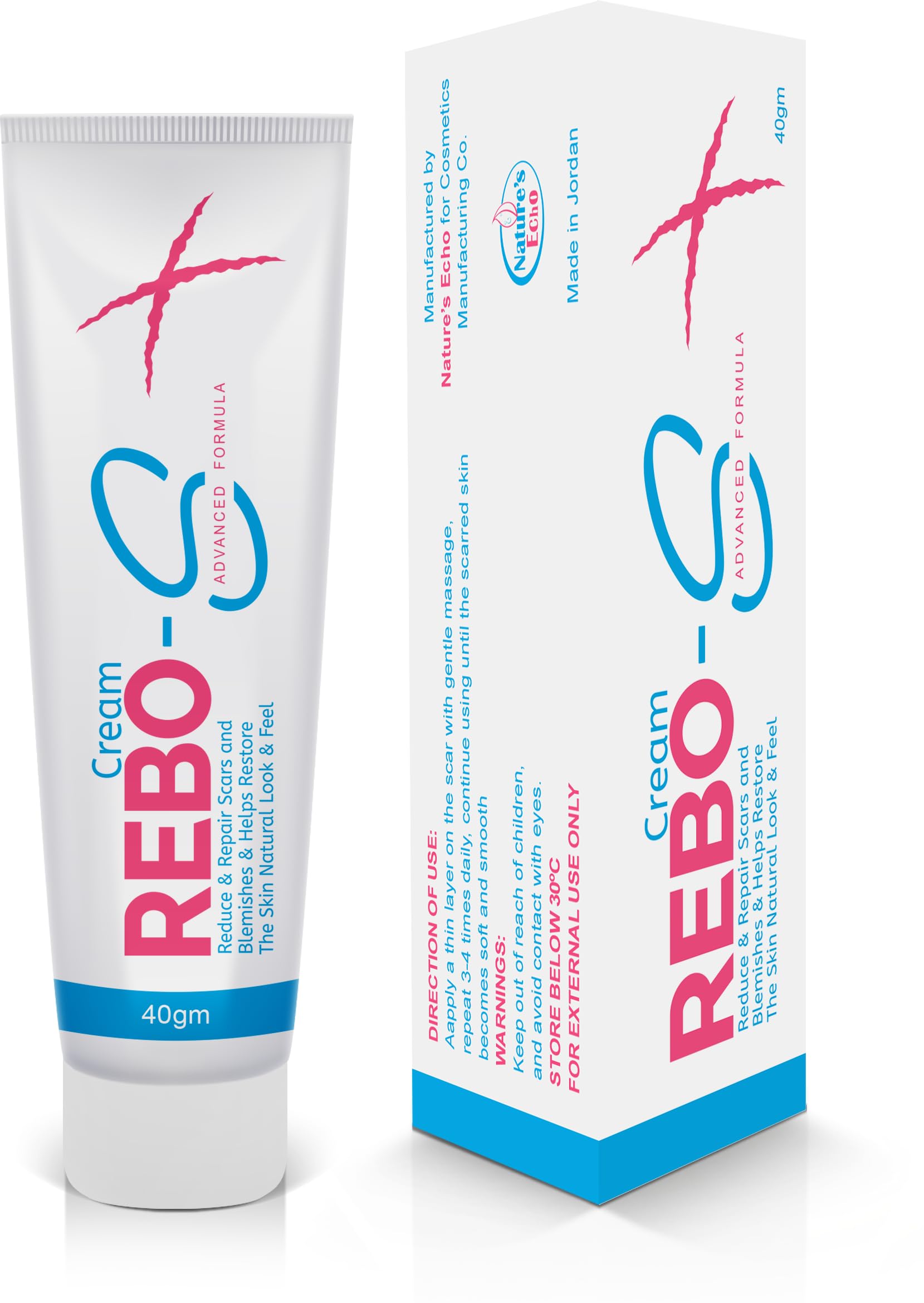Rebo-S Cream, Moisturising Topical Skin Cream for Everyday Softness and Skin Comfort, Nourishing Non-Greasy Formula for Dry and Rough Skin, Convenient Tube for Daily Skincare