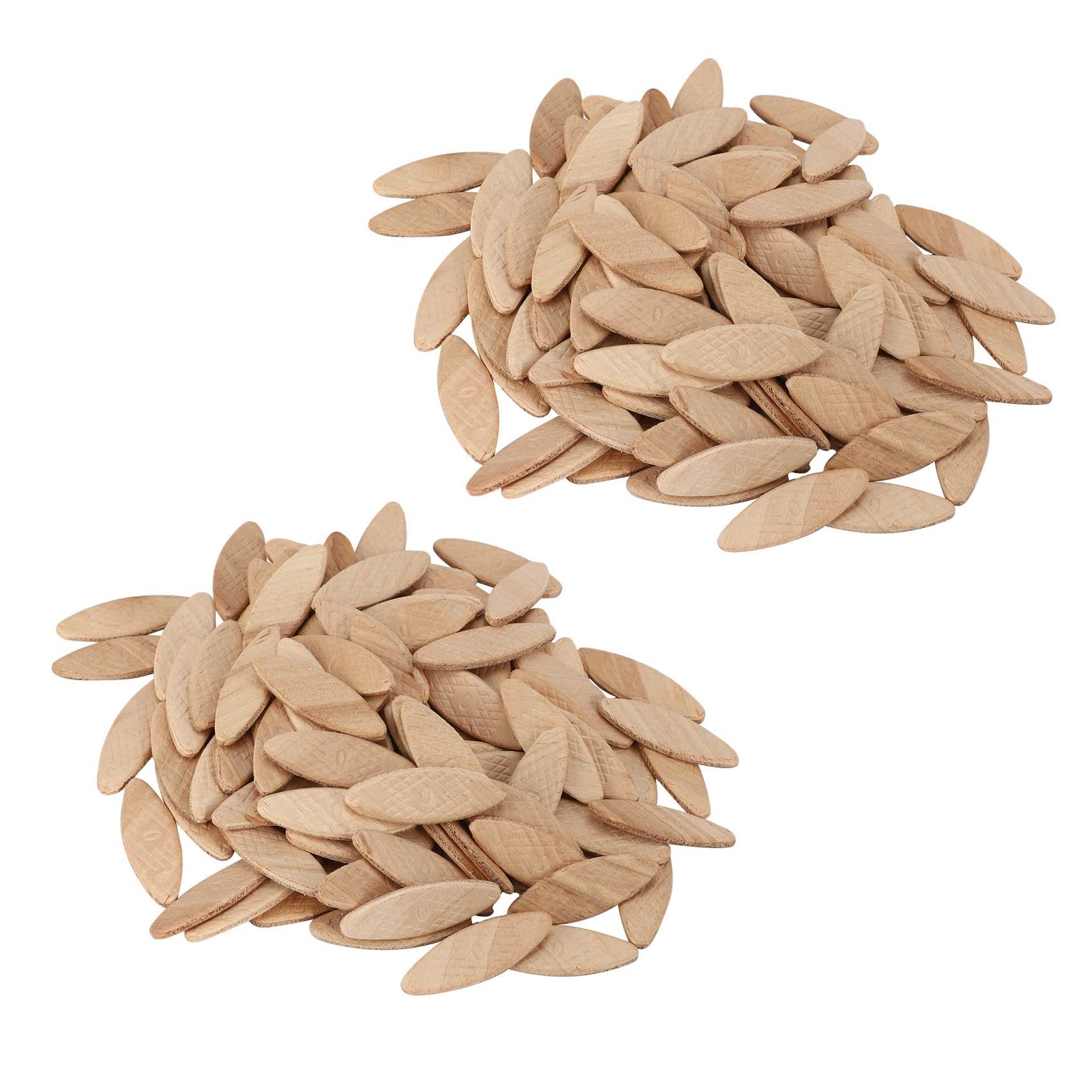 Jnchdghwa Wood Color 200Pcs No. 0 Assorted Wood For Tenon Machine Woodworking Biscuit Jointer Woodworking Accessory
