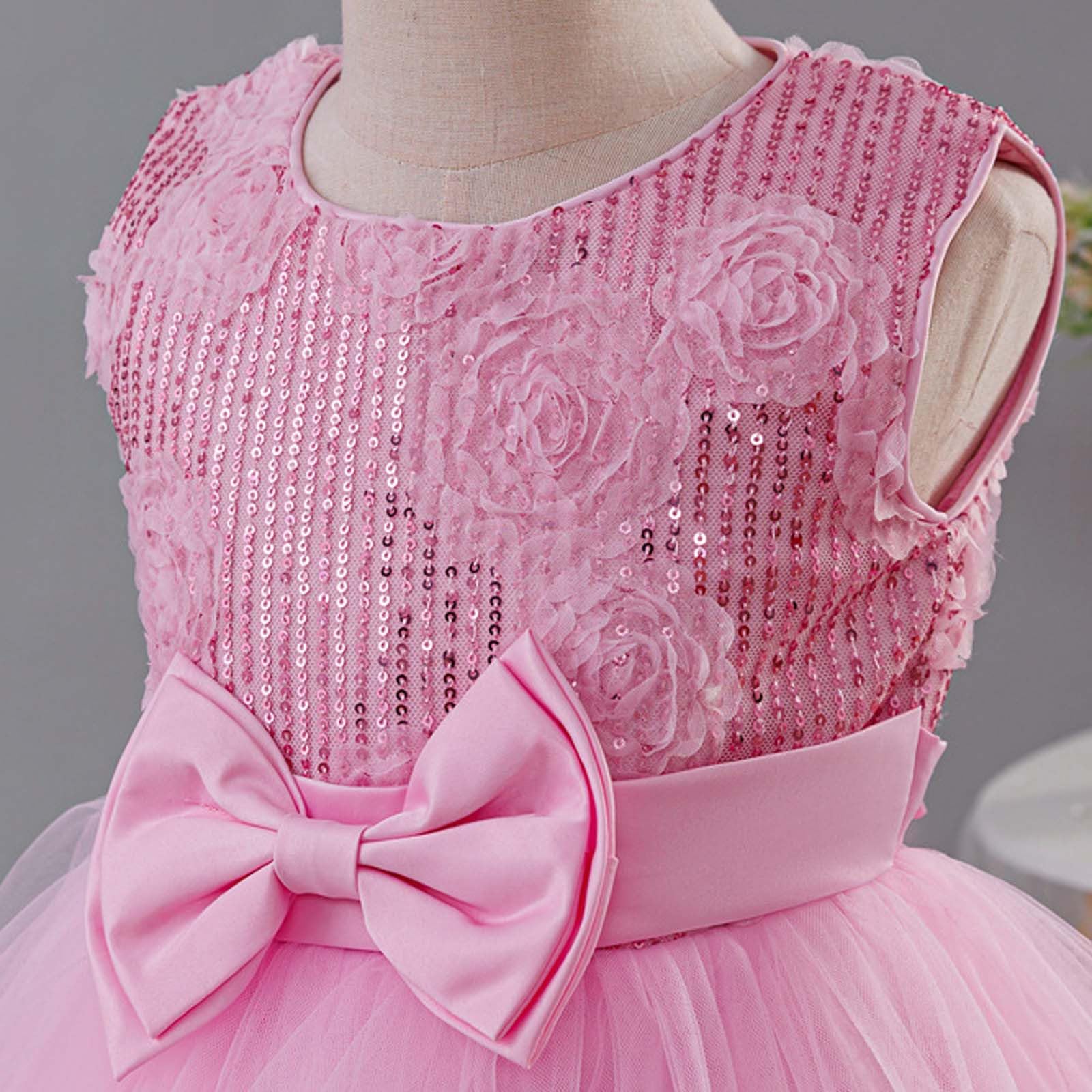 Genérico Tutu Ballet Niña Tutu Niña Falda Fin de Semana Casual Vestido De Gala con Falda Acampanada Y Capas, Tutú Suave Ideal para Eventos Formales E Invitaciones Especiales