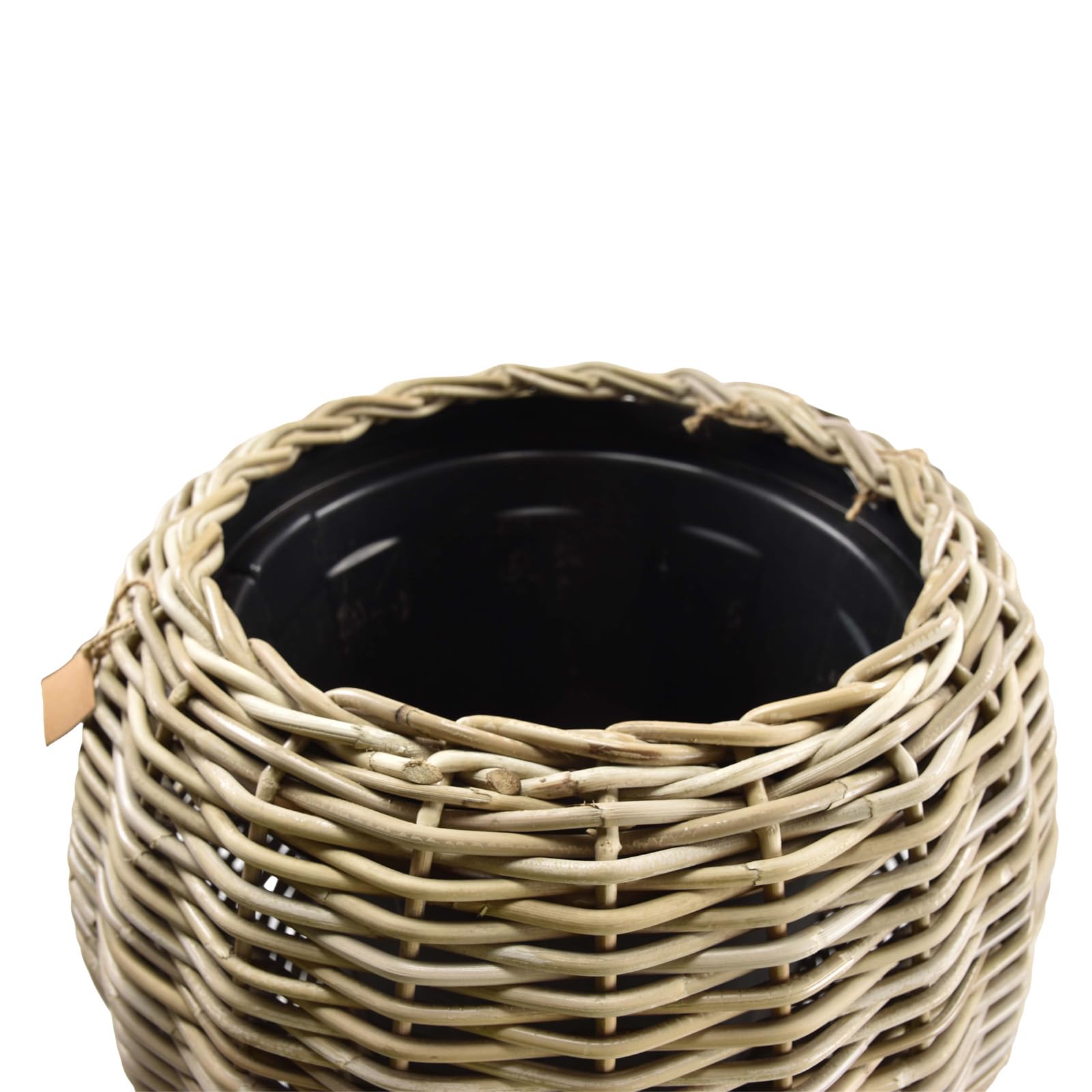 Pflanztopf Pflanzkorb Rattantopf Siena Ø 57 cm rund mit DRYPOT