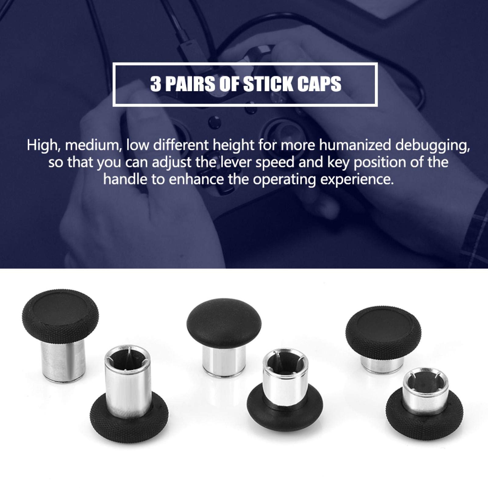 Mini Bouton de Joystick, Mini Capuchons de Manette de Pouce magnétiques, Capuchons de poignées