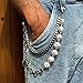 Layered Pants Chain for Men Women Fashion Wallet Chain Jean Chain Belt Chain Men Keychain Chains Jewelry(styleB)