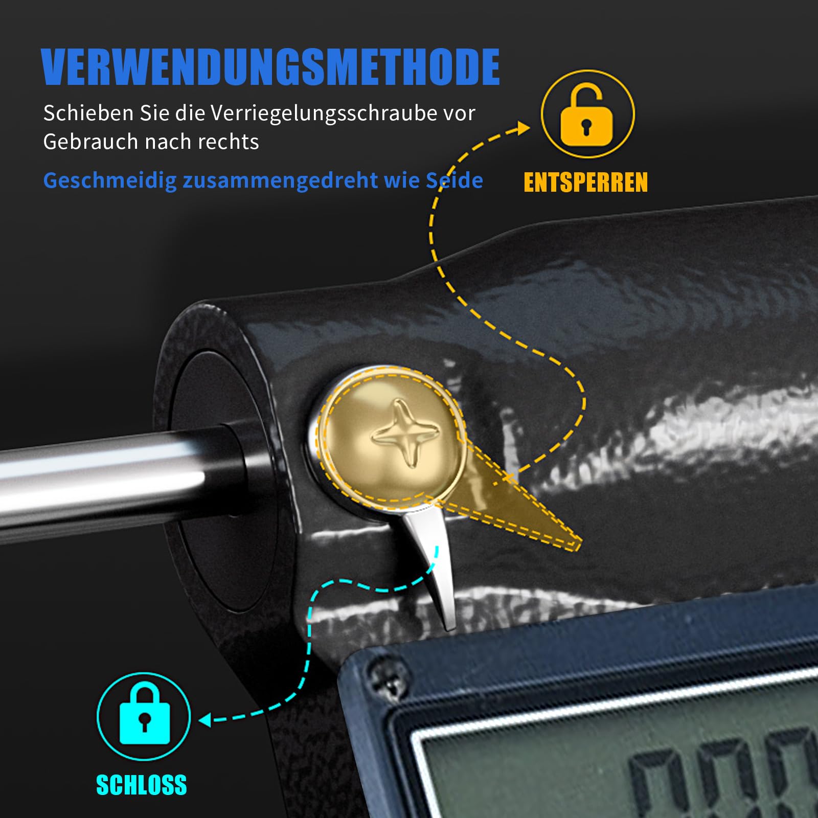 Micrómetro digital exterior con punta de carburo, rango de medición de 0 a 25 mm, precisión de 0,001 mm con tope de trinquete y funda protectora, herramienta de taller de maquinaria de precisión para