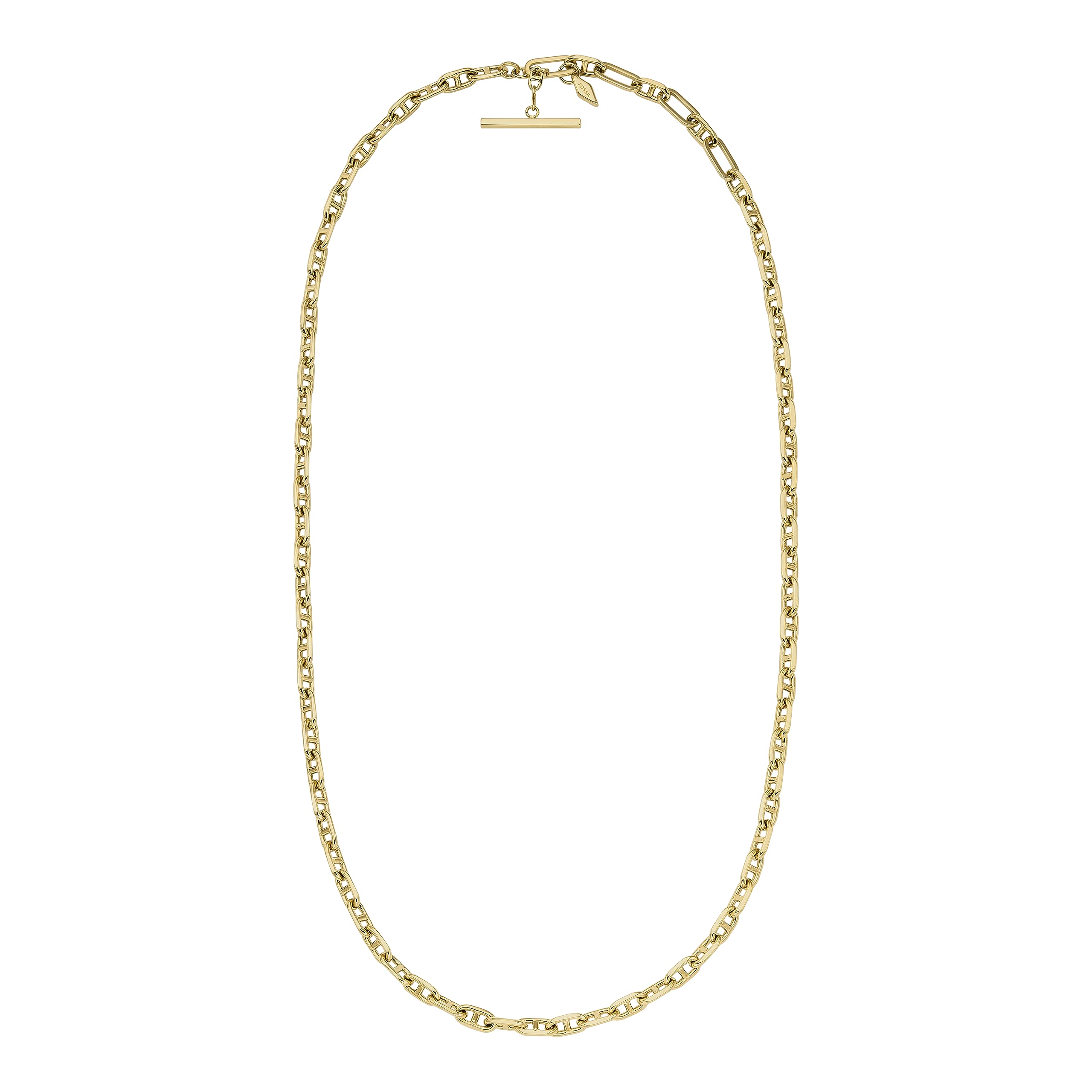 Fossil Women's Heritage Stainless Steel Chain Necklace