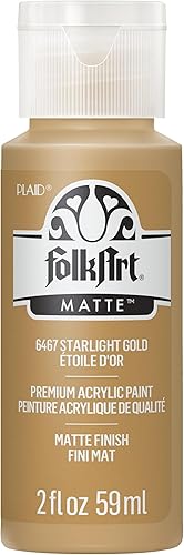 Vista 321 de FolkArt 462 - Pintura acrílica en varios colores (2 oz), color sombra quemada (Burnt Umber)