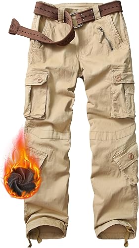 Raroauf Pantalones cargo casuales para hombre, pantalones militares de camuflaje militar, pantalones de trabajo de combate, pantalones deportivos