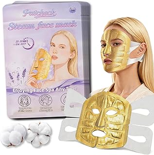 Máscara de vapor de cara completa, compresa c...