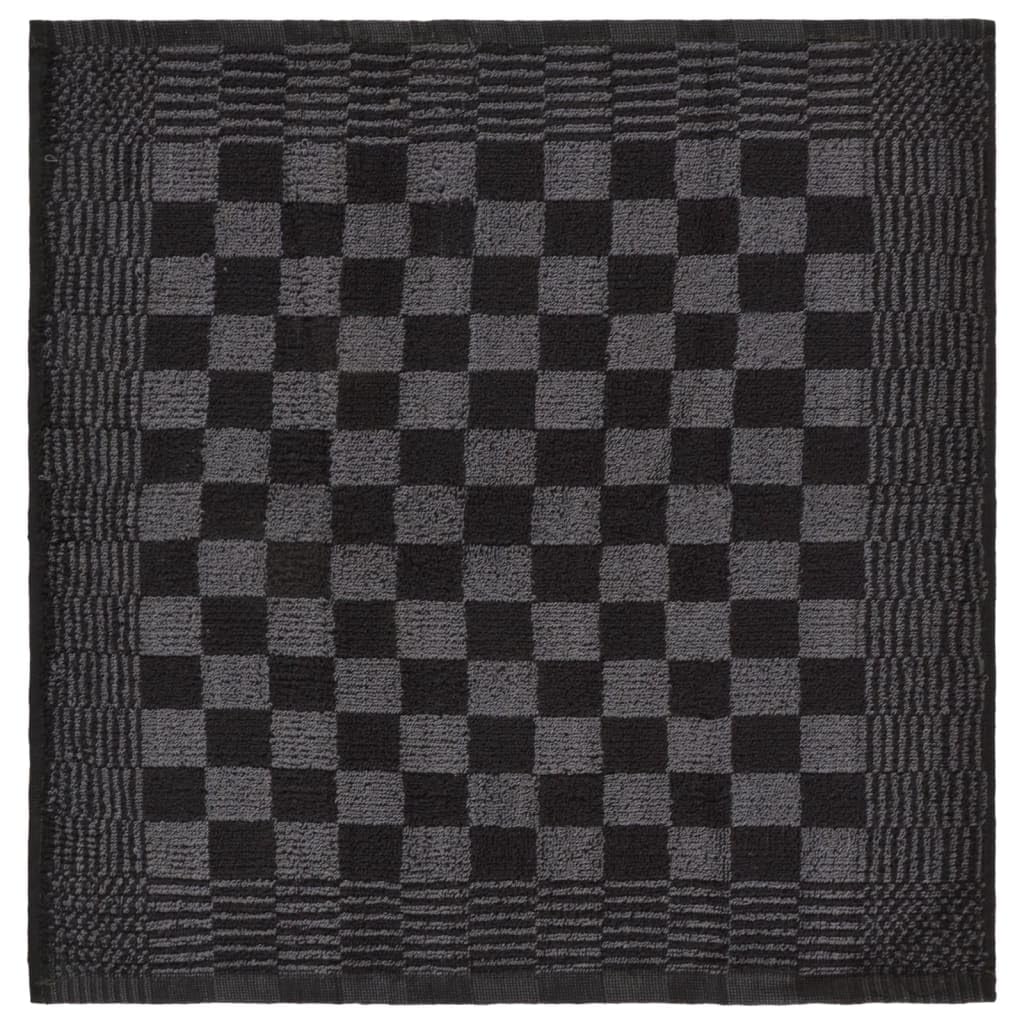 Set di 10 asciugamani in 100% cotone, 5 strofinacci da 50 x 70 cm, 5 asciugamani per ospiti 50 x 50 cm, versatili per bagno, cucina, sauna, viaggi, casa, casa vacanze