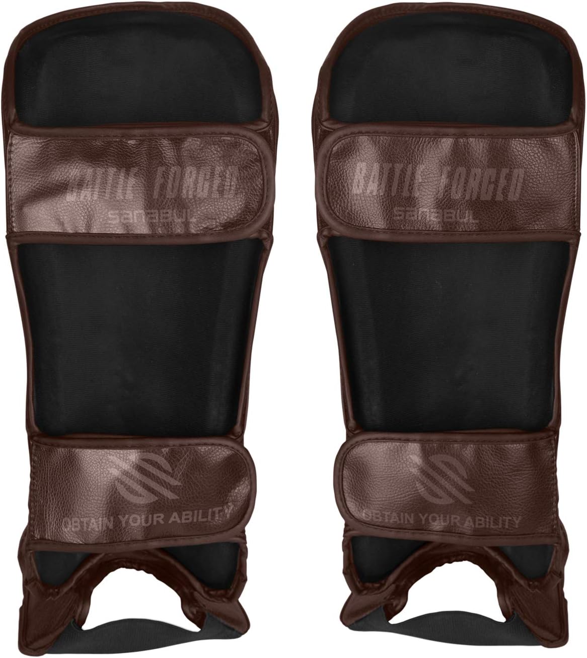 Sanabul Battle Forged Muay Thai Kickboxing Shin Guards : Sports & Outdoors