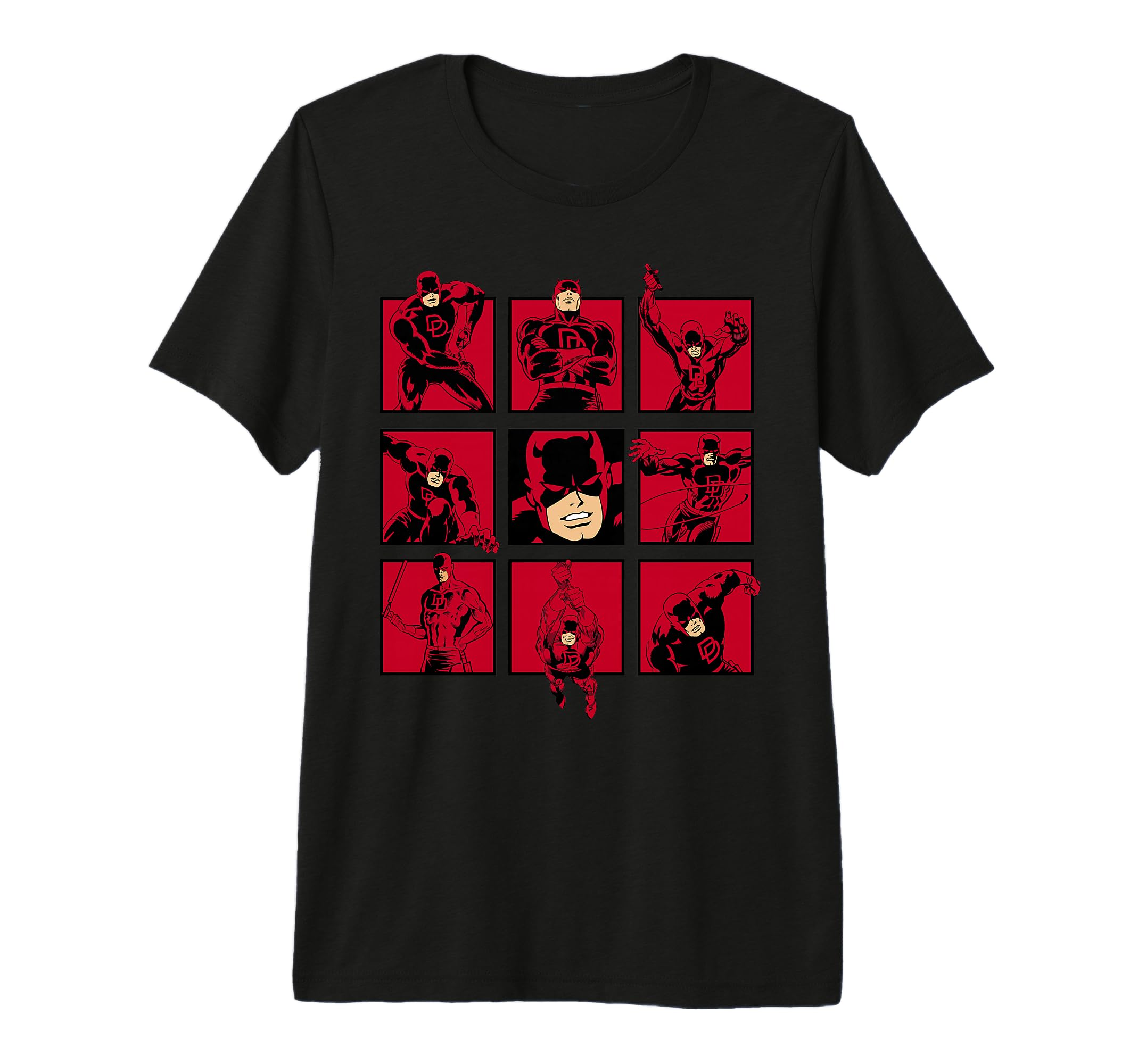 T-shirt Daredevil Marvel respirant avec impression graphique premium haute résistance - 2