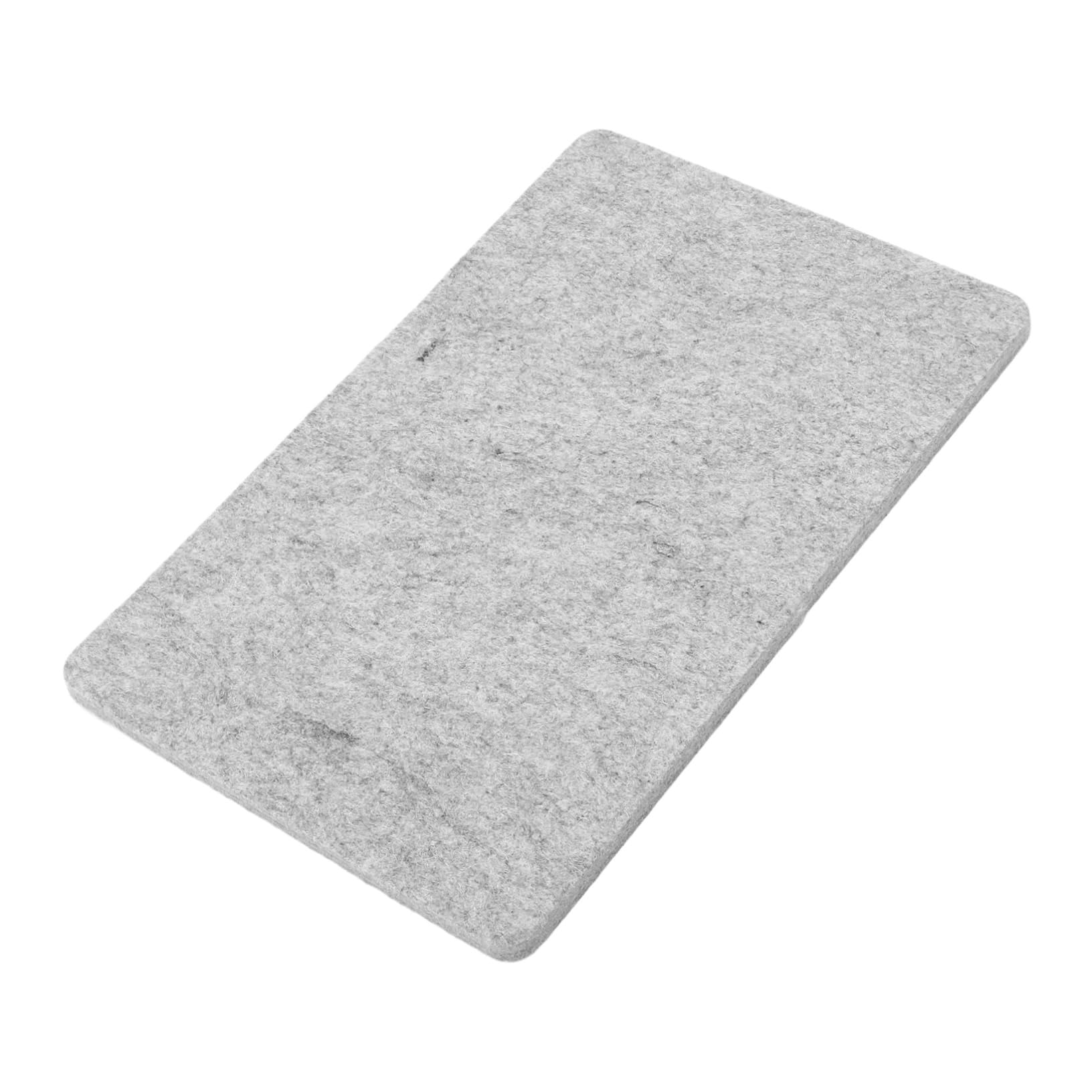 Filz Bügelmatte 30x45cm für Kleidung und Stoffe | Wollfilz, 12x18 Zoll Format, Hohe Absorption und Pflegeleicht, für Trockenreinigung und Nähen