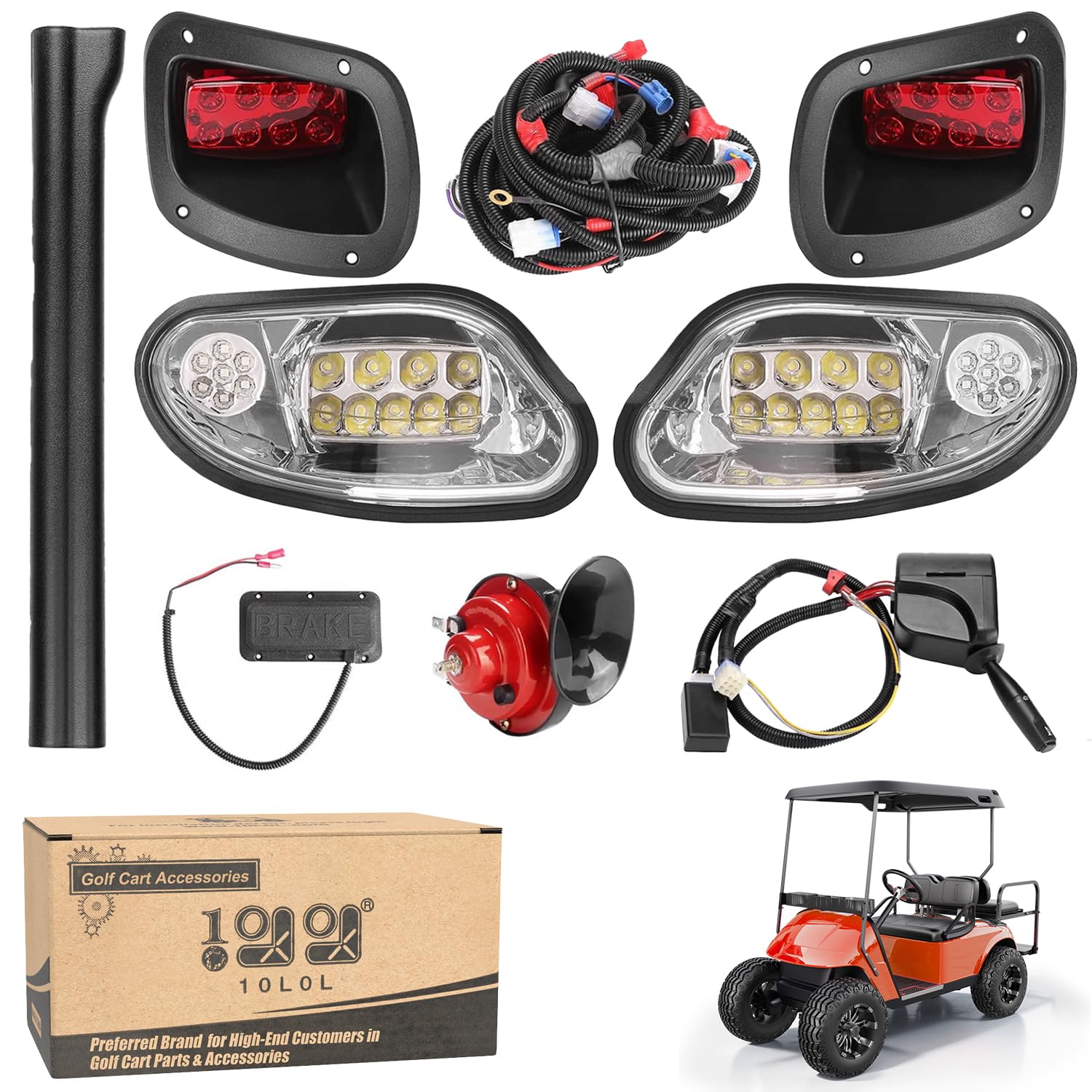 Amazon.com: 10L0L Golf Cart Light Kit for EZGO Freedom TXT/T48