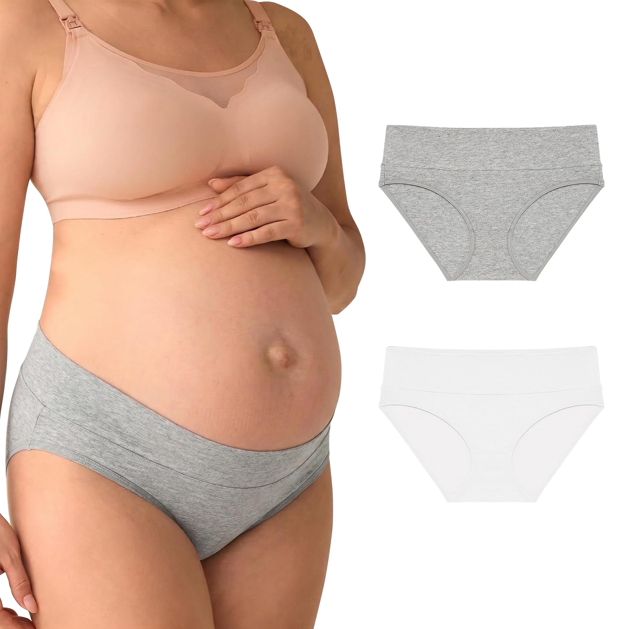 Cotton Hipster Women Maternity Panties After Delivery Brief Pregnancy Underwear for Women Low Waist Postpartum Panties After Delivery-image-0