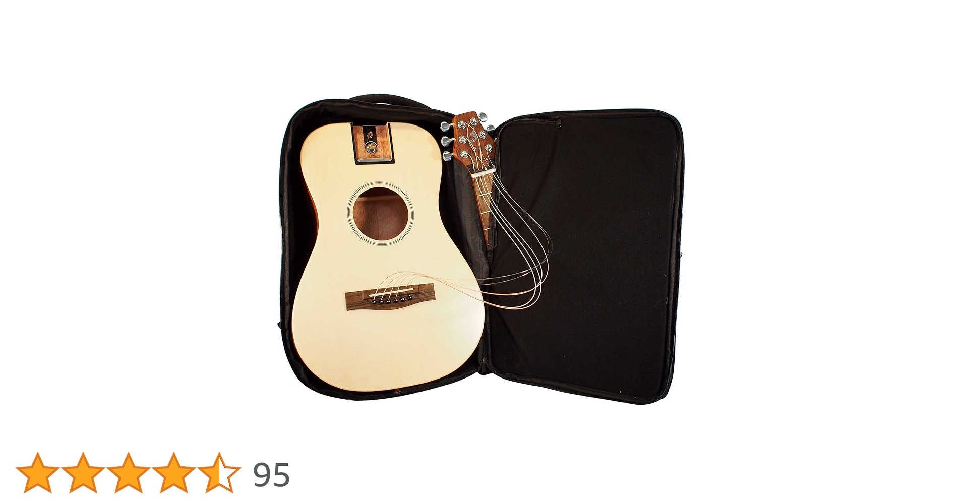 美品　トラベルギター　Journey Instruments ギターケース付き Amazon | Journey Instruments ネック脱着式トラベルギター PJ410N