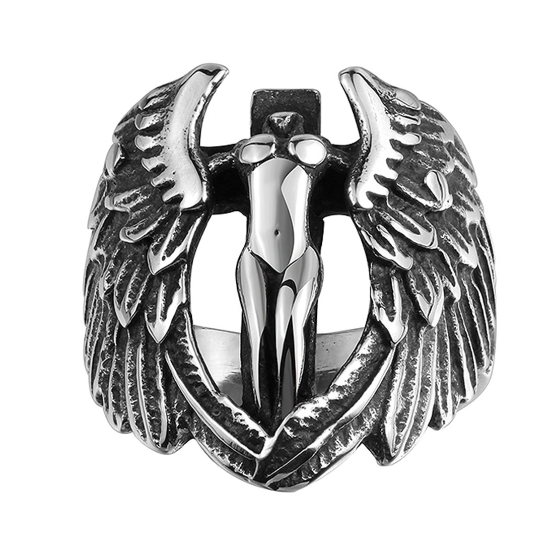 Yellow Chimes Rings for Men Fashion and Trendy Silver Oxidised Stainless Steel Metal Bikers Rings for Men and Boys - Review, Price and Buying Guide
