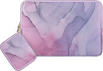 ARVOK 13 13.3 14 inch Laptop Sleeve Case Set for MacBook Air/Pro 13/14, Water-Resistant Notebook Computer Tablet Pouch Cover with Accessory Pouch for Samsung HP MacBook Dell Lenovo ASUS Acer