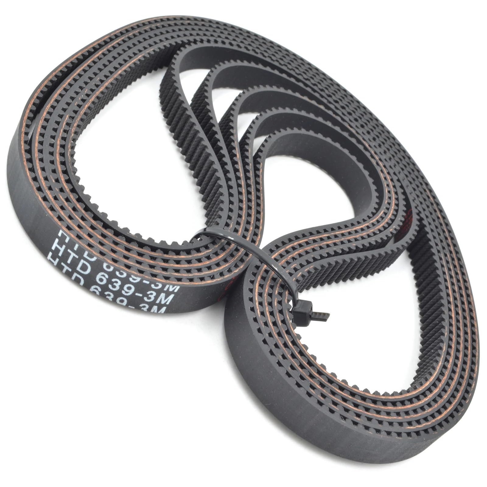 Courroie HTD3M distribution 690 mm caoutchouc synchrone boucle fermée pas 3mm - 4