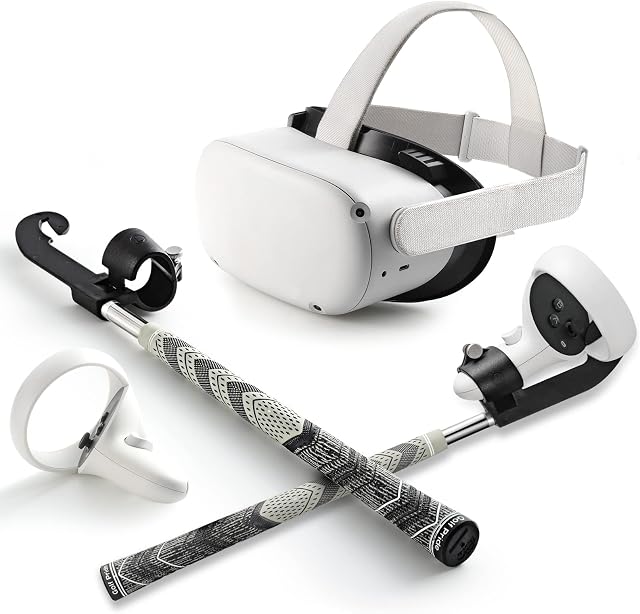 VR Golf Attachment Club for Oculus Quest 2 Accessories Golf+ (Right Controller)