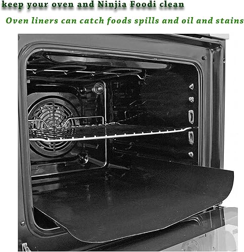 Miniatura 3 de Revestimientos grandes y gruesos para horno de gas, resistentes, resistentes al calor, alfombrillas de fibra de vidrio para parrilla, sin BPA ni