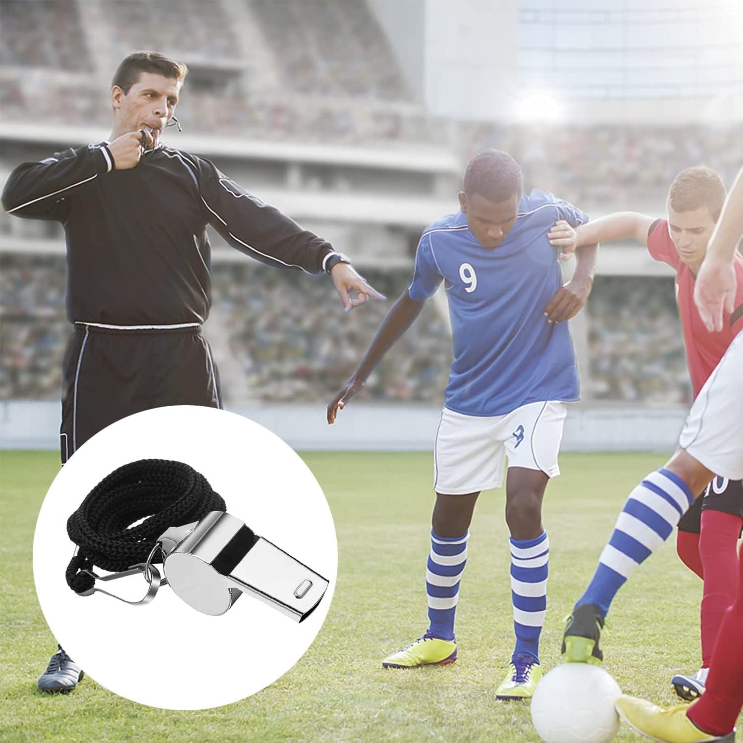 Silbato De Acero Inoxidable, Silbato De Doble Tubo Con Llave | Cuotas