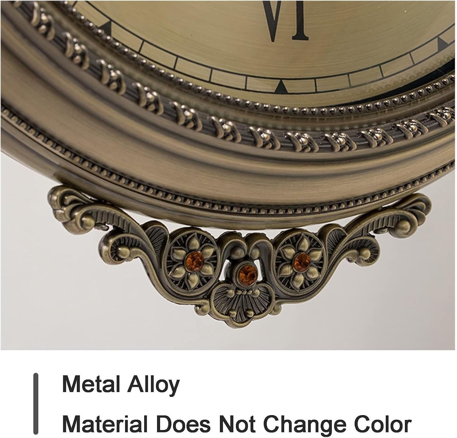 Clocks Double Sided Wall Clock, Garden Clocks Outdoor Wall Clock Vintage Indoor Hanging Décor Clock