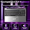 NAIKLULU 15.6 Inch Student Laptop with 4425Y Processor, 16GB RAM 256GB SSD Laptop 2026 Computer Pc, FHD 1920 x 1080P, 5000 MAh/38.5Wh, TF Card, Webcam, Student/Home/Business