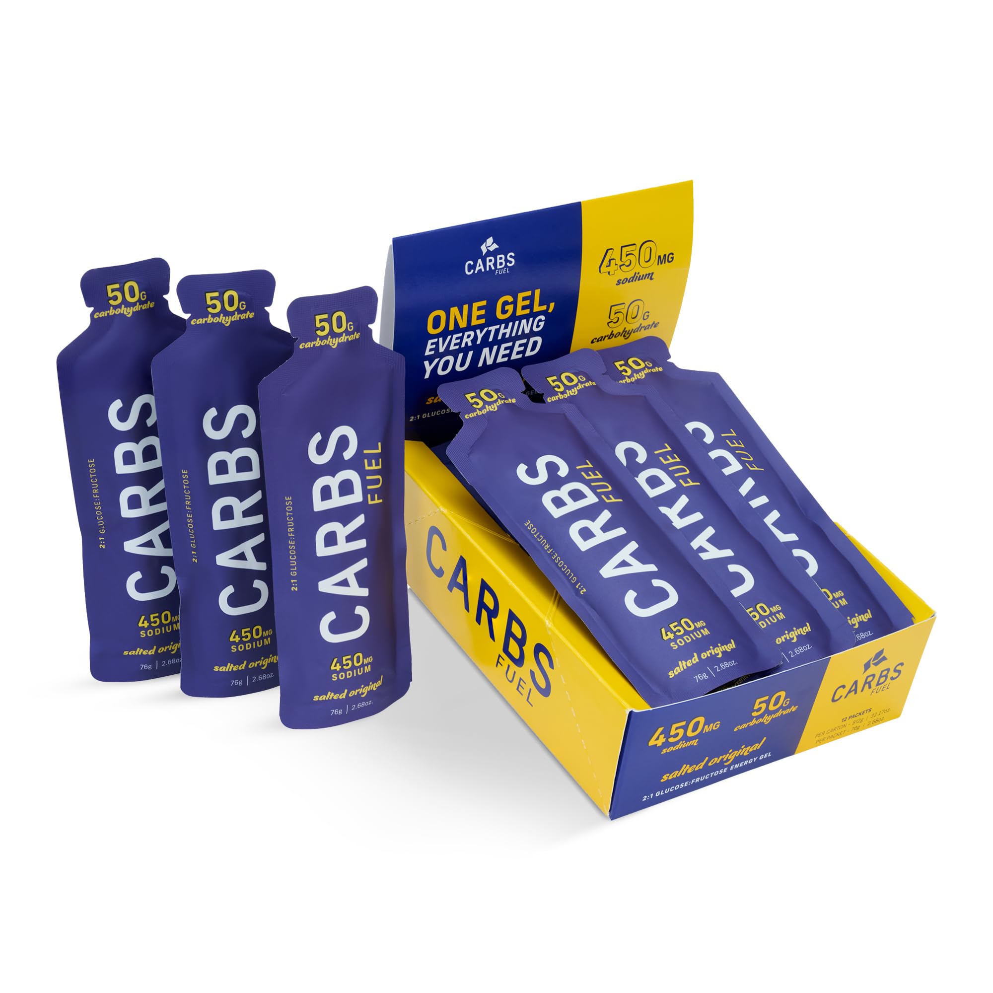 Salted Original 50g Energy Gel 12-Pack