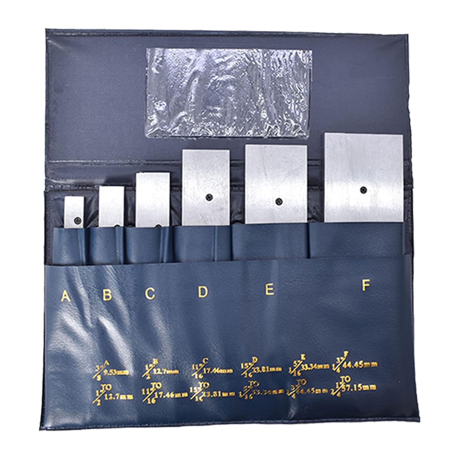 6Pcs 3/8-2-1/4 Adjustable Parallel Set, 0.0004 Parallelism Alloy Steel Accuracy Parallels Block Set