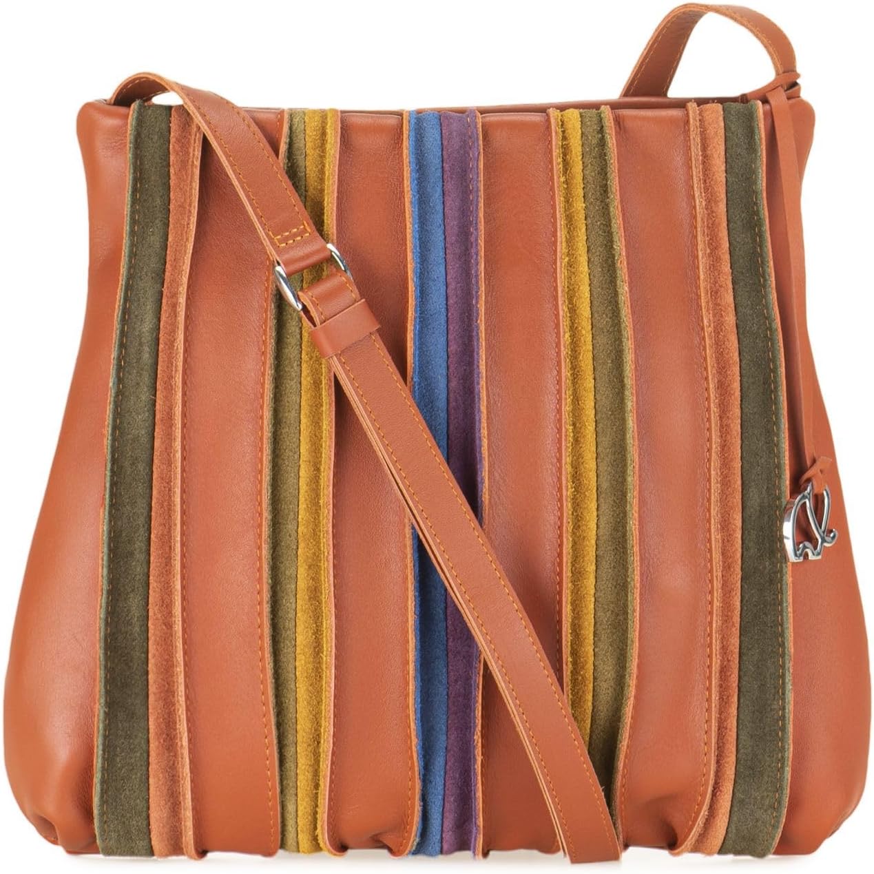 mywalit Laguna Shoulder Bag | Zip Pockets & Adjustable Strap | Lucca | Fits Kindle/iPad Mini | Stylish & Functional Bag for Everyday Use