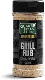 Quaker Steak and Lube Lube-N-Izer Seasoning Shaker - 6 Ounce Plastic Bottle of Quaker Steak & Lube Lube-N-Izer Seasoning Shaker