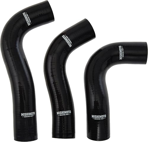 Mishimoto MMHOSE-MIA-94BK - Kit de manguera de radiador de silicona para Mazda MX-5 Miata 1994-1997, color negro