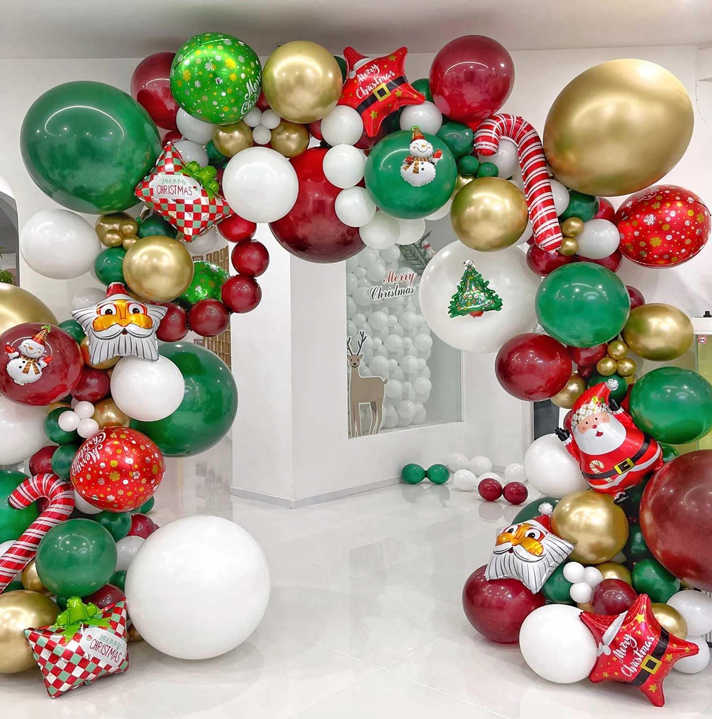 KALOR Metallic Gold Balloons 110 Pcs Different Sizes 18 12 10 5 Inch Latex Balloons Kit for Birthday Baby Shower Wedding Graduation Party Decorations