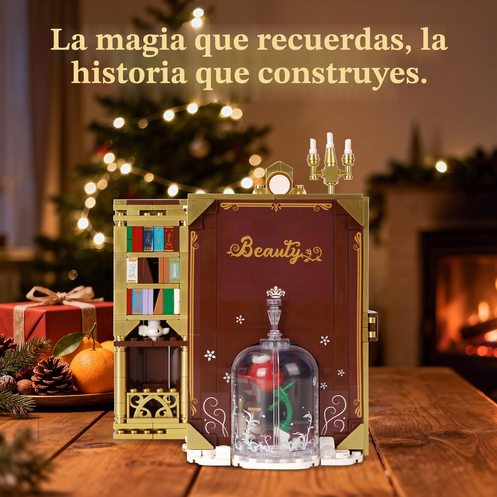 Oichy Bloques de Construcción Clásico Libro de Cuentos de Hadas Micro Bloques for Coleccionista 3D Building Block Set para Regalos
