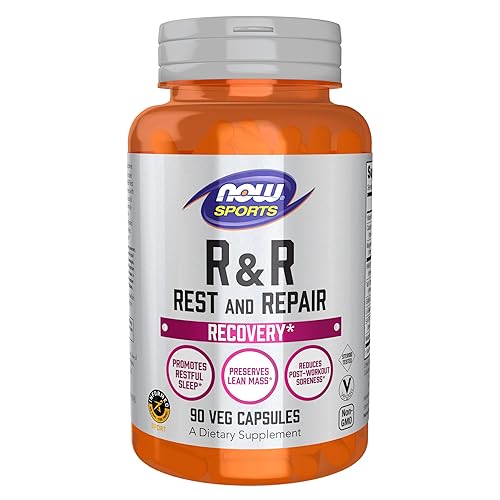 Now Foods Sports Nutrition, R&R Rest and Repair, Recovery*, Promotes