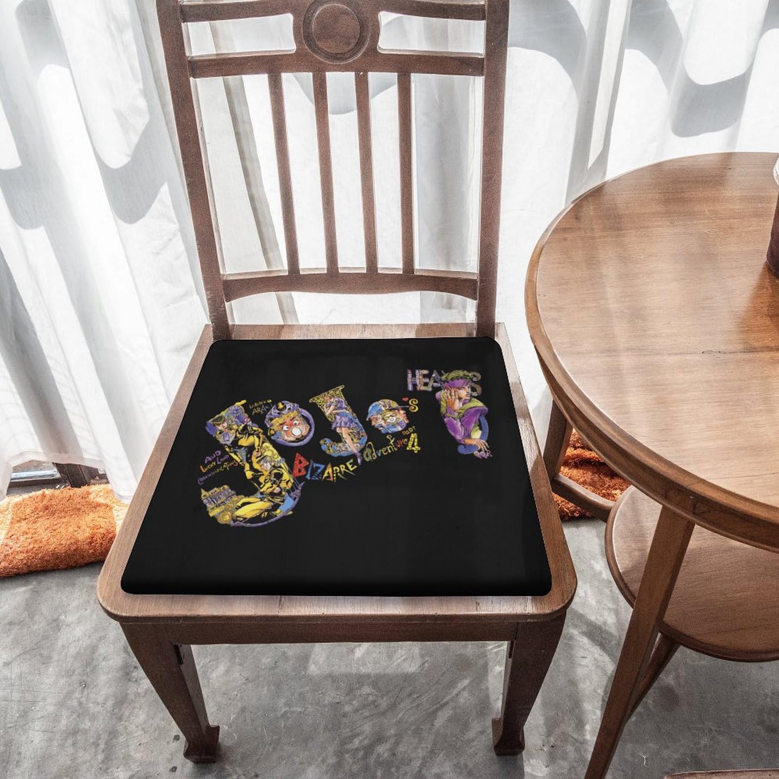 Amazon.co.jp: 座布団 四角いクッション ジョジョの奇妙な冒険