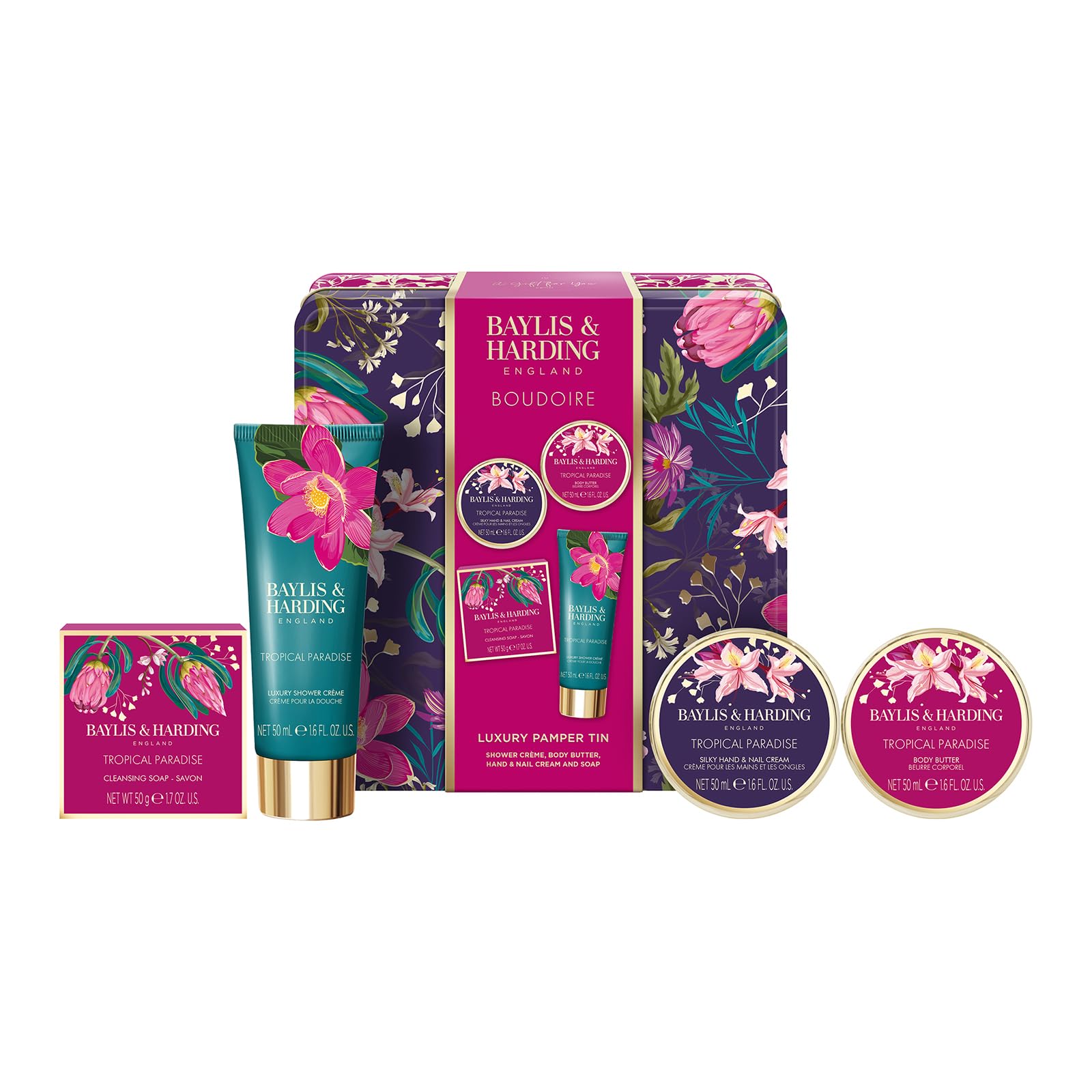 Baylis & Harding Luxury Pamper Tin Gift Set 1 Pack