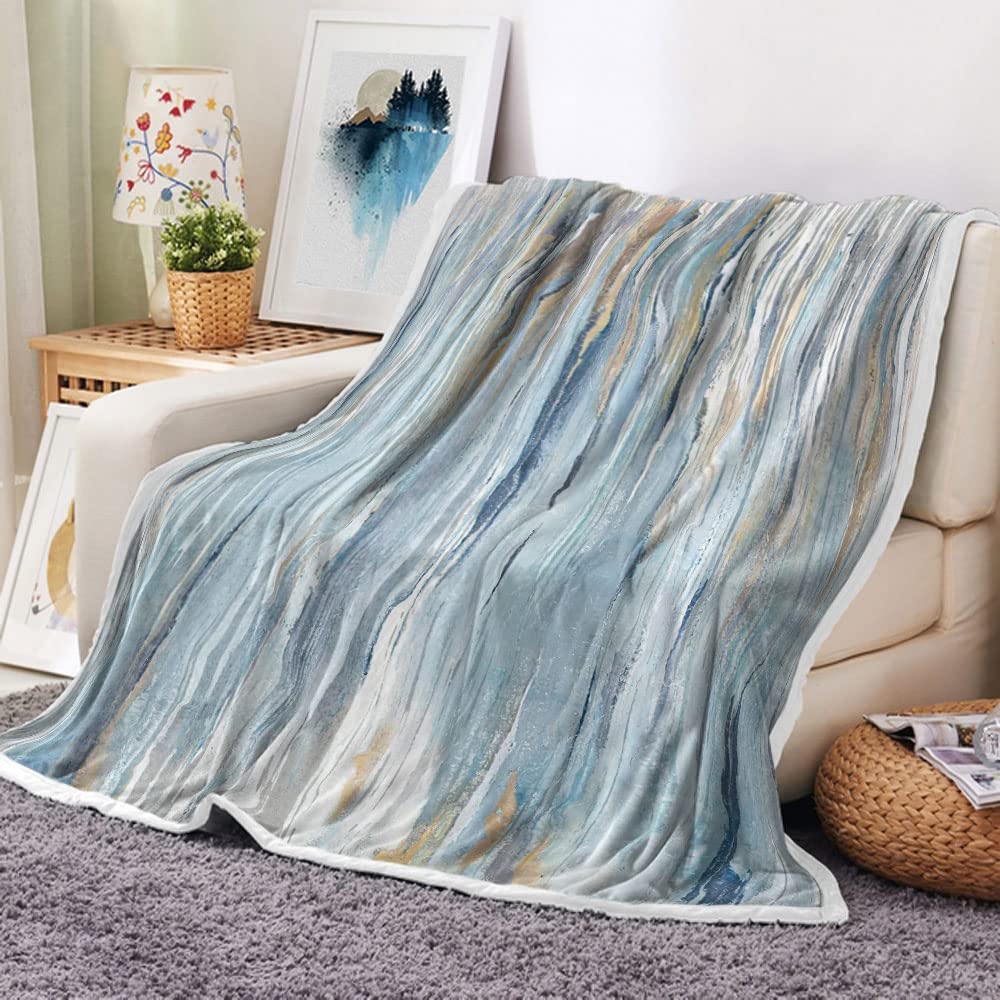 Amazon.com: Abstract Throw Blanket,Oil Painting Style Abstract