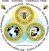 Vista 5 de Sweet Comb Chicago Spray para garganta y boca de propóleo de abeja, apoyo inmunológico, refuerzo de la salud y el bienestar. 2oz por el precio de 1