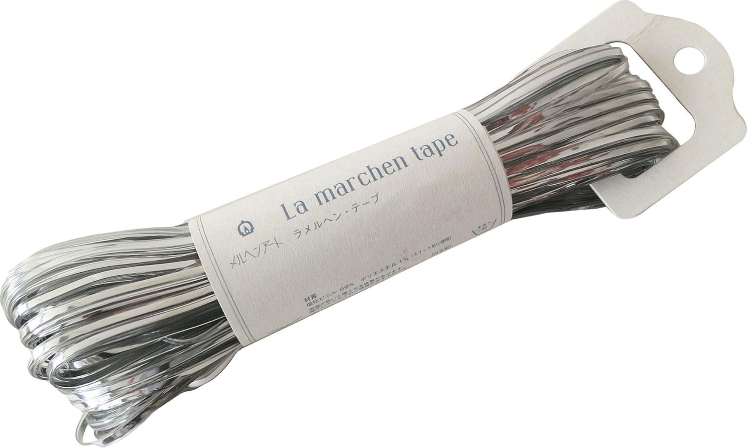 Fairy tale art fairy tale La tape 3mm 50m wide rolls / 91 Silver (japan import)