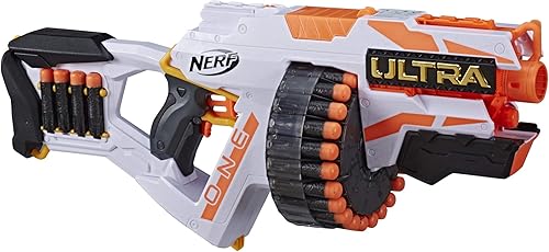 Miniatura 1 de Nerf Ultra One - Pistola motorizada de alta capacidad, 25 dardos Nerf Ultra Oficiales, los dardos Nerf más lejanos voladores