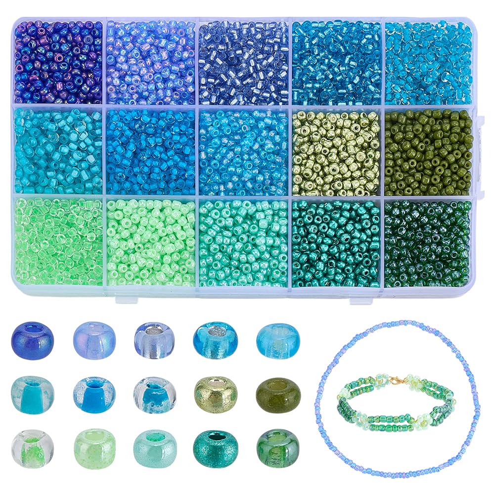 Perles de rocaille en verre pour des après-midis créatifs DIY